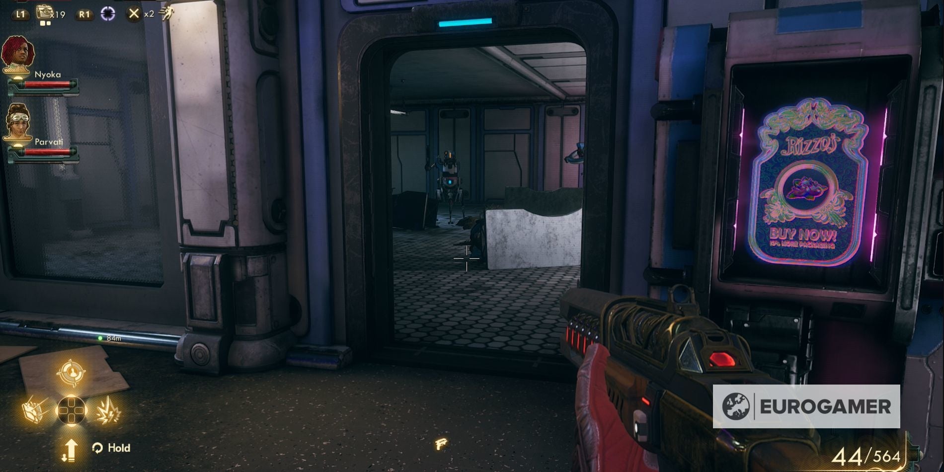 The Outer Worlds Weapons From the Void mission finding the